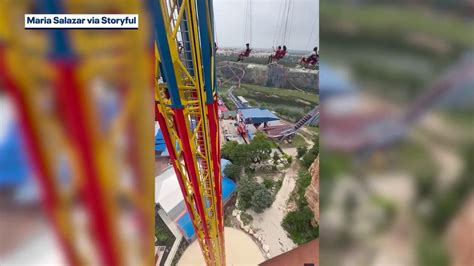 Six Flags ride abruptly shut down over cell phone violation, leaving ...