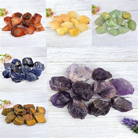 Natural Raw / Rough Crustal Stone Pack of 10 Pc