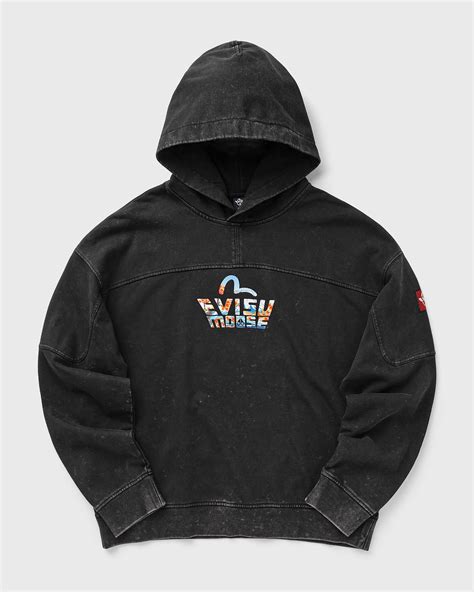 Moose Knuckles EVISU X MOOSE HOODIE Black | BSTN Store