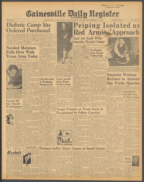 Gainesville Daily Register and Messenger (Gainesville, Tex.), Vol. 59 ...