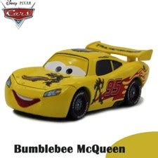 Buy Mattel Disney Movie Cars NO.95 Transformers Bumblebee Mcqueen Truck ...