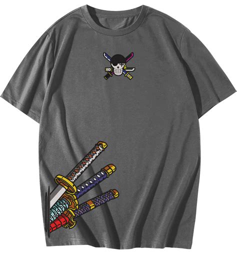 Zoro Katana Embroidered T-Shirt– Bearbroidery Clothing