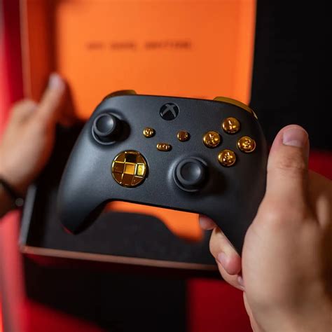 BLACK GOLD XBOX SERIES X CUSTOM MODDED CONTROLLER