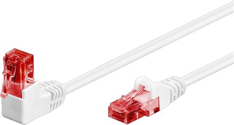 Goobay 51522 Cat 6 Patch Cable 90 Degree Male Network | Desertcart INDIA