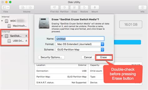 Image result for Disk Utility No GUID When Formatting a USB