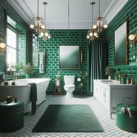 15 Emerald Green Bathroom Ideas for Luxe Elegance