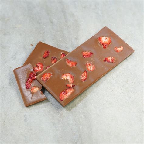 Milk Chocolate Strawberry Honey Bar – Tempered Fine Chocolates