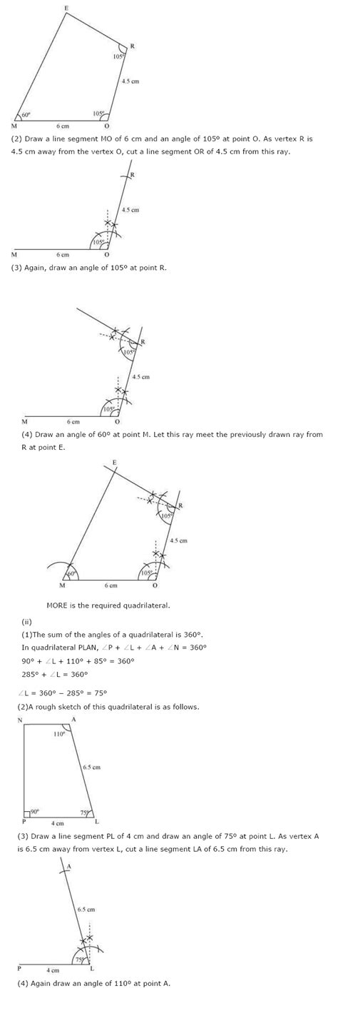 Image result for Practical Geometry Ex.4.1 Class 8 Maths