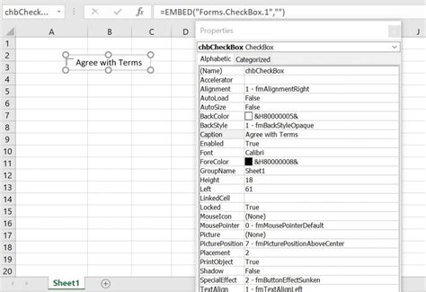 Add Checkbox VBA 的图像结果