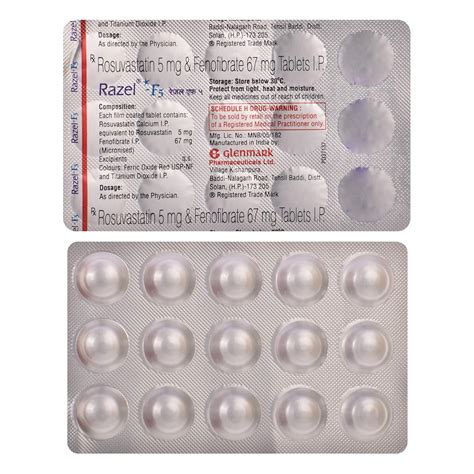 Razel F5 - Strip of 15 Tablets : Amazon.in: Health & Personal Care