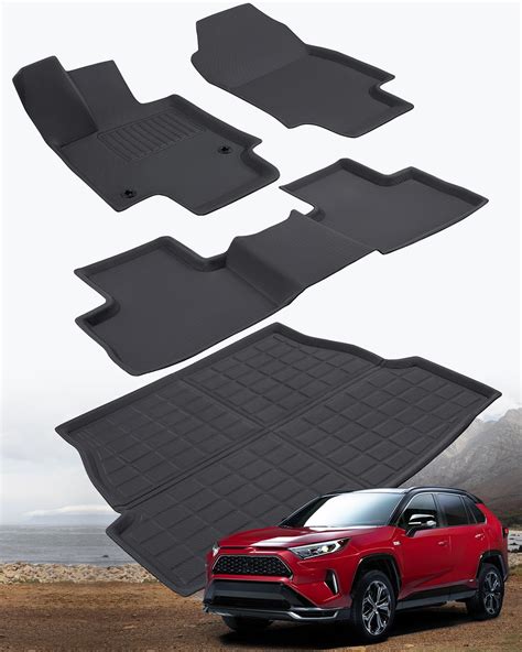 Amazon.com: Weather Liner® Floor Mats for Toyota RAV4 (2019-2024 ...