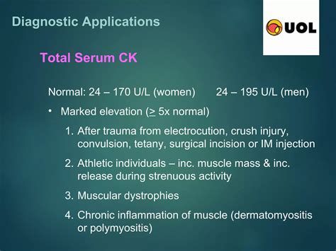 important of creatine kinase enzyme | PPT
