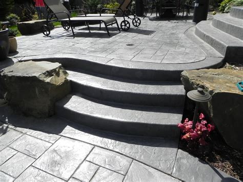 Stamped Concrete Steps To Patio at Andrea Newton blog