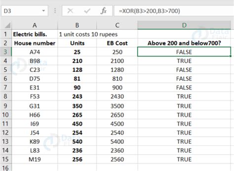 Image result for Excel Logical Formulas