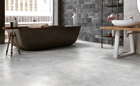 Bathroom Ideas Concrete Tiles at Dwayne Carson blog