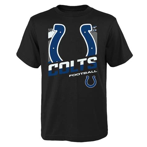 Youth Indianapolis Colts Black Rowdy T-Shirt