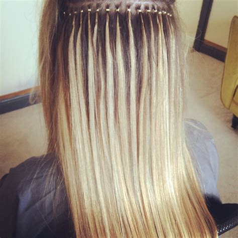 Pin by Marcia E Dexter ABR® AHWD® SRE on Micro ring hair extensions ...