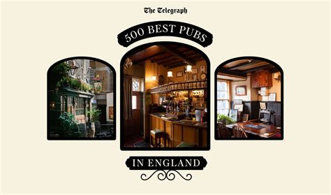 The 500 best pubs in England