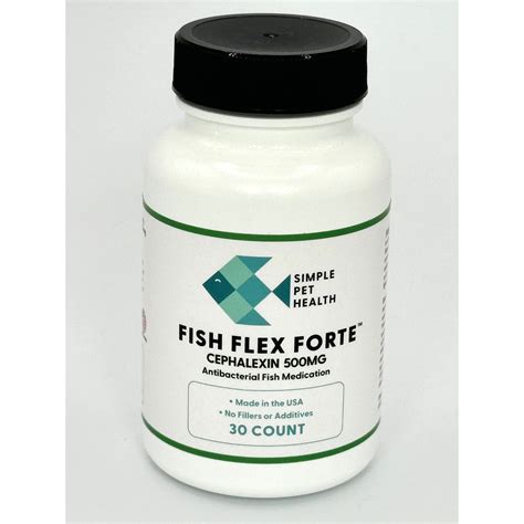 Cephalexin and Keflex Fish Antibiotics - Fish Flex & Fish Flex Forte – FishMoxFishFlex.com