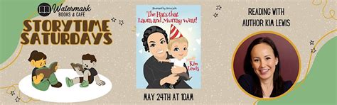 Storytime with Kim Lewis reading The Hats that Laura and Murray Wear ...