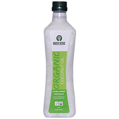 Buy Green Sense Extra Virgin Organic Coconut Oil - 100% Pure & Natural ...