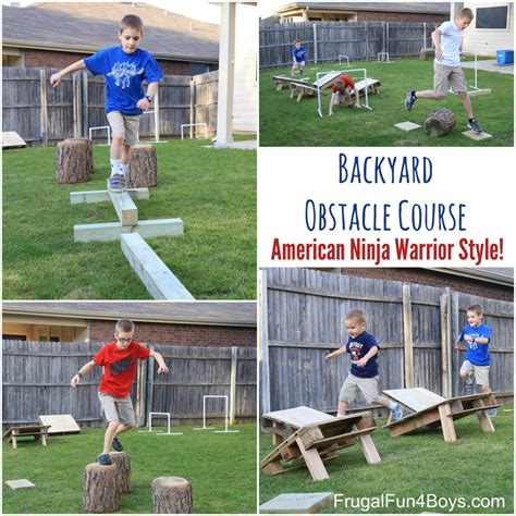 Diy american ninja warrior backyard obstacle course – Artofit