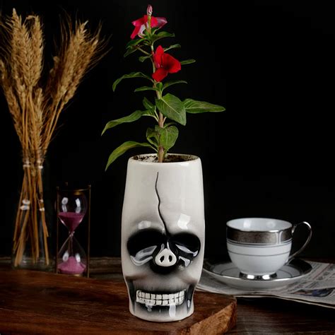 Buy Kraftlik Handicrafts Ceramic Vases Planter Flower Pot Shape with ...