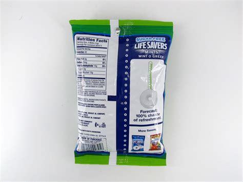 Life Savers Mints Nutrition Facts at Jonathan Richardson blog