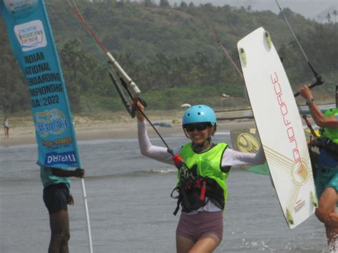 National kite surfing: Goa’s Keona Rajani, reigning champ Varun ...