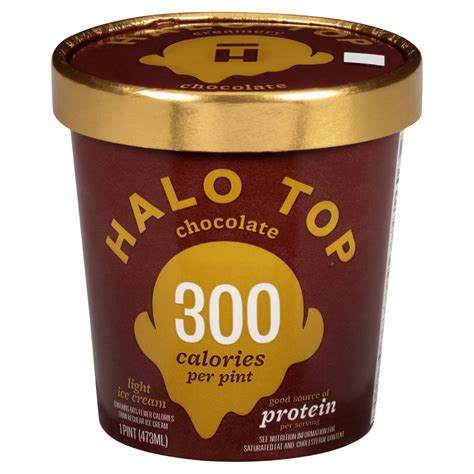 Halo Top Chocolate Light Ice Cream, 1 pint - Fairway