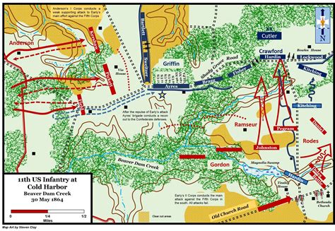Battle of Beaver Dam Creek, 30 May 1864 | 16th Infantry Regiment ...
