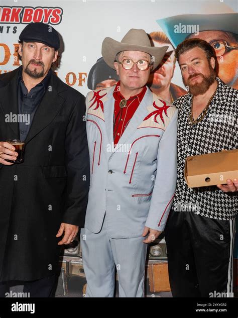 London, UK. 18th Nov, 2024. John Paul Tremblay, Mike Smith and Robb ...