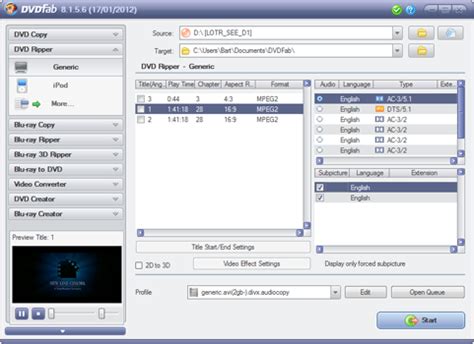 Software-update: DVDFab 8.2.1.5 - Computer - Downloads - Tweakers