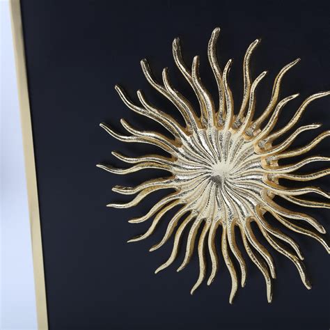 Buy Corsica Iron Sunburst Wall Accent from Corsica by Home Centre at ...