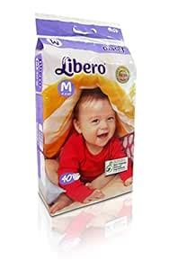Libero Medium Size Open Diapers (40 Count) : Amazon.in: Baby Products