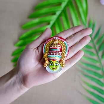 3D Fridge Magnet - Kathakali face - Price History