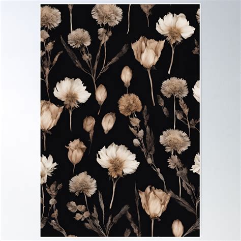 Dark Academia Floral Dried Flowers Girlie Wildflowers Goth Girl Girly ...