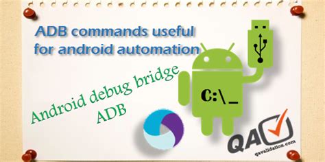Image result for ADB Commands for Testing