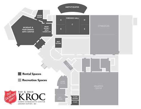Rentals | Grand Rapids - The Salvation Army Kroc Center