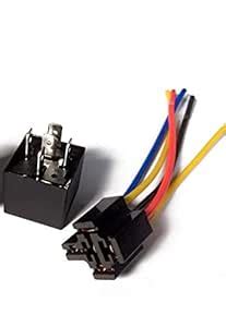 Auto-Ex Automotive Relay Set 5-Pin 30A 12V SPDT With Interlocking Relay ...