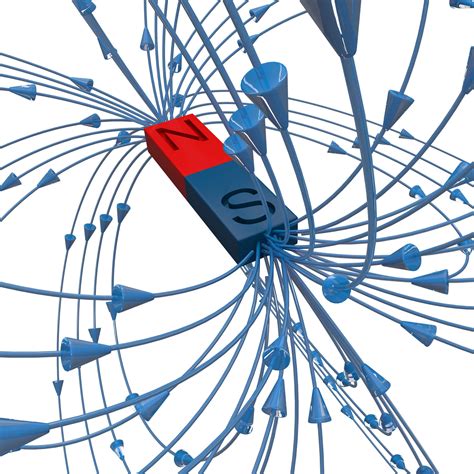 Magnetic Field Rectangle Bar Magnet - 3D Model by KhaganFX