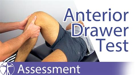Anterior Drawer Test | Anterior Cruciate Ligament Rupture - YouTube