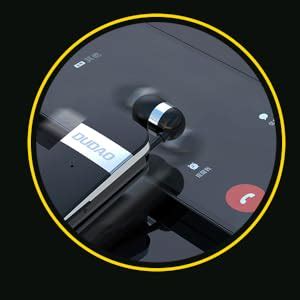 DUDAO GU9 One Click Retractable Bluetooth Earpiece, Collar Clip Single ...