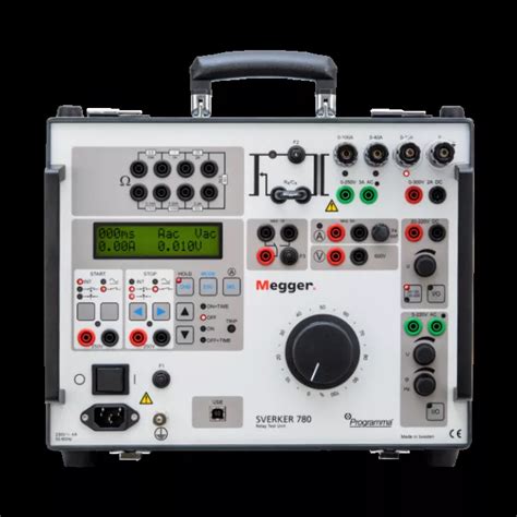 SVERKER 750/780 relay and substation test system | Megger | ANP Engineering