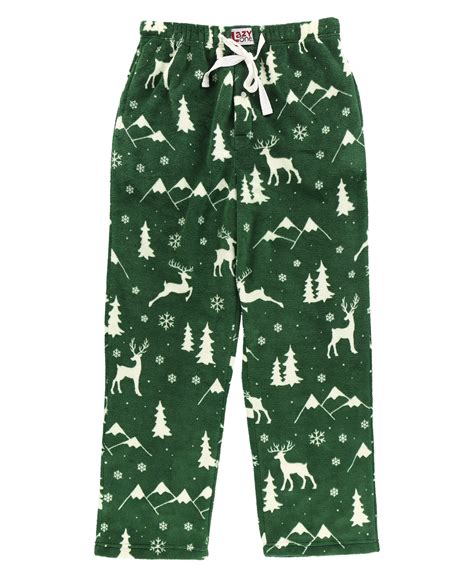 Reindeer Men's Fleece PJ Pants