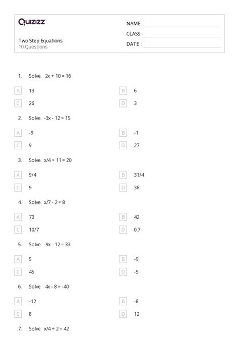 Image result for Two-Step Equations That Equal 8