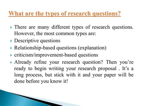 How to Develop a Research Question 的图像结果