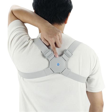 Adjustable Smart Back Posture Corrector Adult Back Brace Support Belt ...