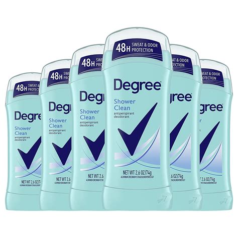 Buy Degree Advanced Antiperspirant Deodorant Shower Clean, 48-Hour ...