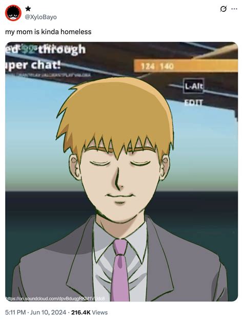 Arataka Reigen redraw | My Mom is Kinda Homeless / Please Speed I Need ...